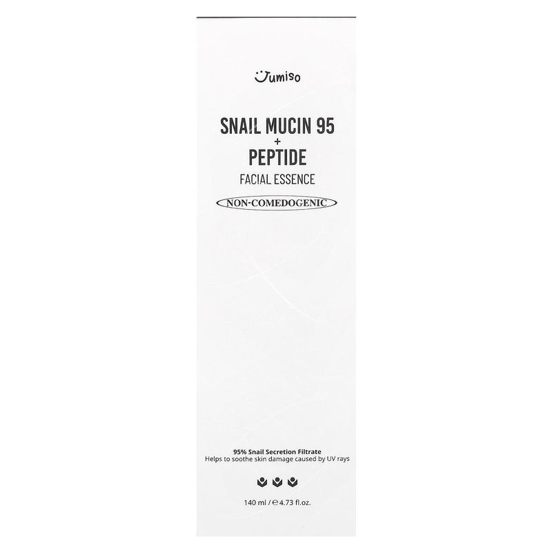 Jumiso Snail Mucin 95 + Peptide Facial Essence, 4.73 fl oz (140 ml)