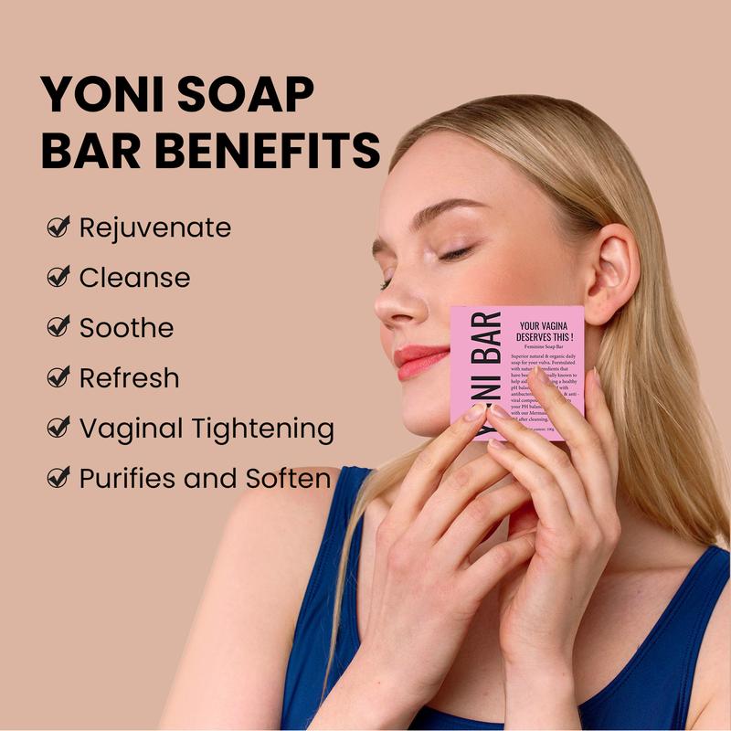 AMOCOCO Balance PH Private Label Yoni Soap for Feminine Cleansing - Comfort Cleanser, 100gap