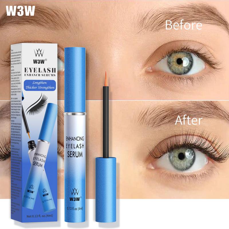 Eyelash serum lengthens, curls, thickens, and lengthens, transparent color, non-irritating, non-allergic, cross-border makeup