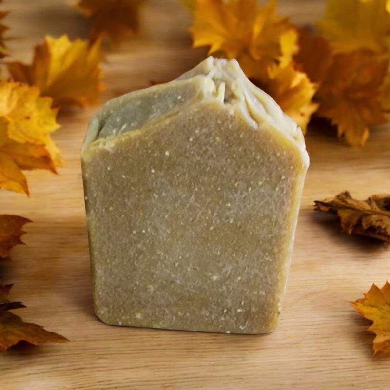 Pumpkin and Coffee Natural Handmade Soap With Organic Almond Milk. Body Care Body Wash body soap