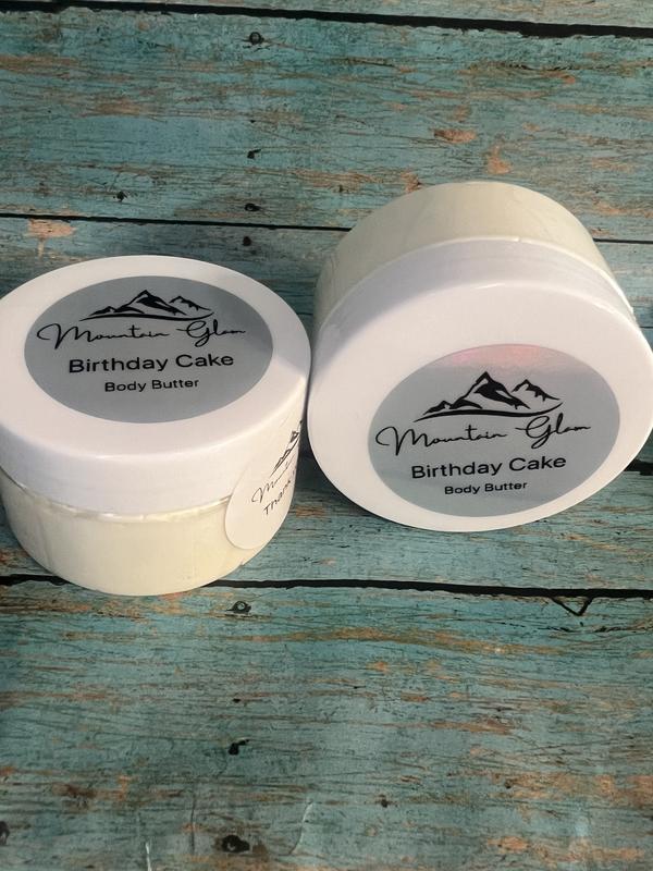 Mountain Glam Birthday Cake Body Butter