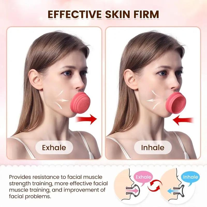 V-Face Trainer, 1 Count Portable Facial Muscle Exerciser, Jawline Training Tool, Professional Skincare Tools for Women