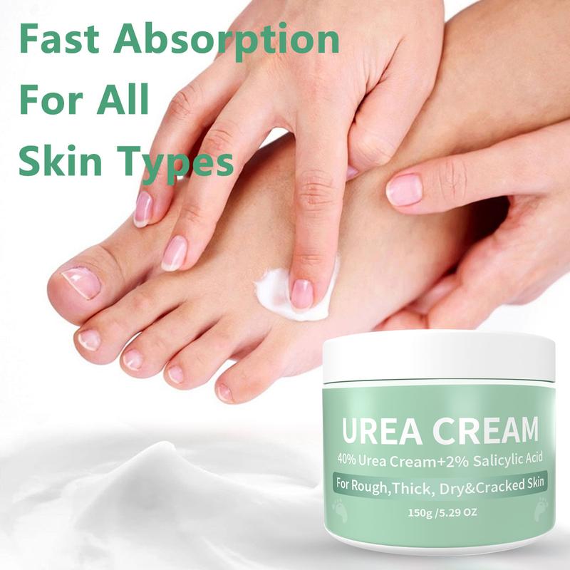 [ONLY $8.99!!! ] Urea Cream 40% & 2% Salicylic Acid 5.29 oz, Foot Cream and Hand Cream Maximum Strength, Deep Moisturizes, Callus Removerd