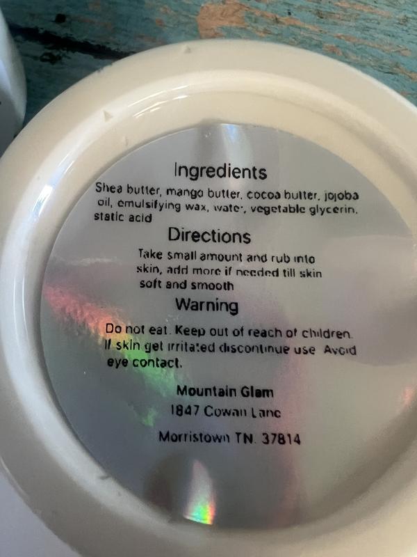 Mountain Glam Birthday Cake Body Butter