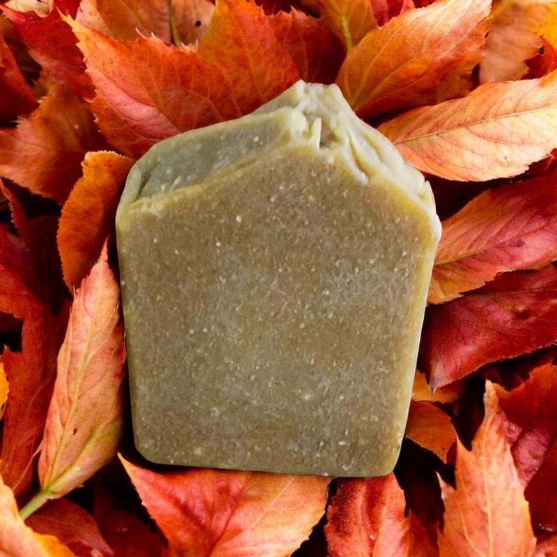 Pumpkin and Coffee Natural Handmade Soap With Organic Almond Milk. Body Care Body Wash body soap