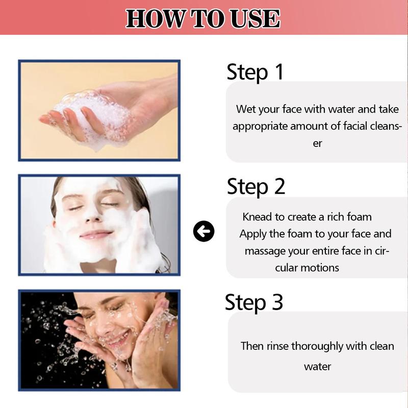 100ml Comfort Professional Kojic Acid Facial Cleansing Wash, Gentle Deep Cleansing Facial Cleanser, Removing Dirt & Oil Facial Wash