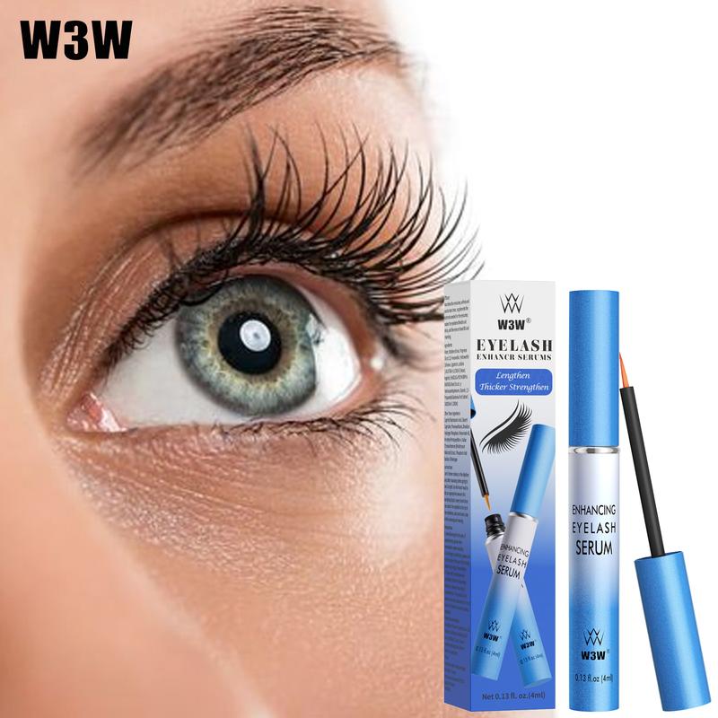 Eyelash serum lengthens, curls, thickens, and lengthens, transparent color, non-irritating, non-allergic, cross-border makeup