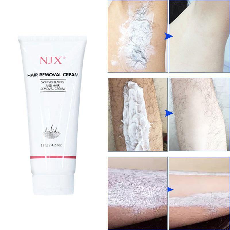 NJX  Hair Removal Cream Painless Hair Removing Depilatory Cream for Men & Women Body Facial Armpit Leg Body Care Wax Comfort Cosmetic