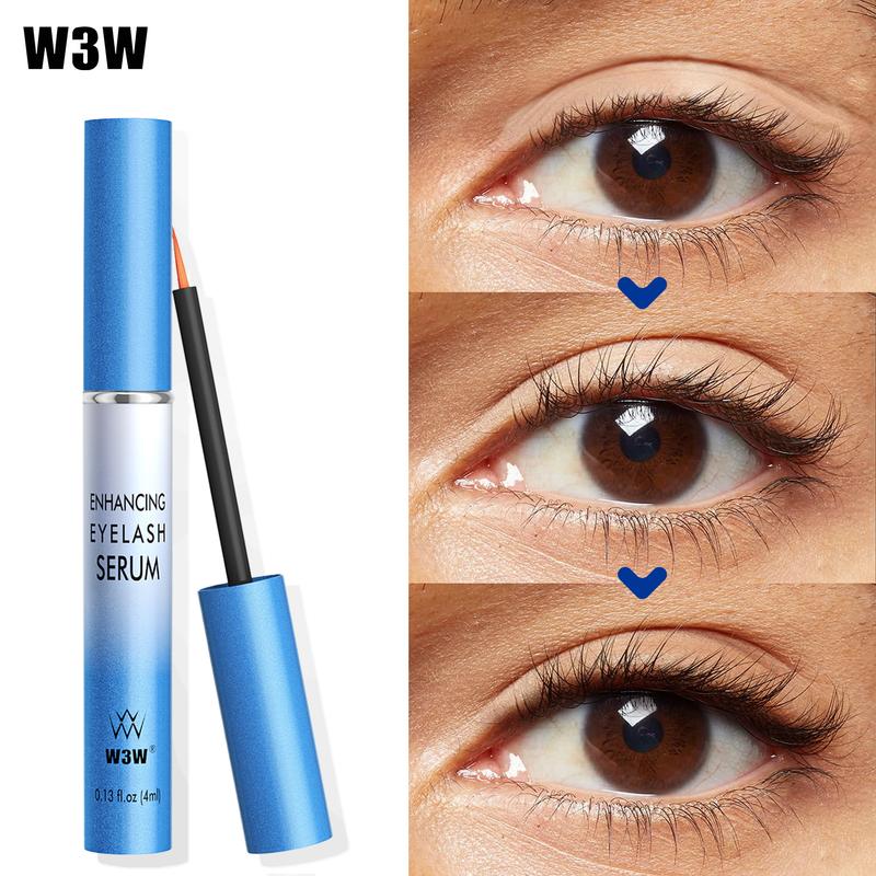 Eyelash serum lengthens, curls, thickens, and lengthens, transparent color, non-irritating, non-allergic, cross-border makeup