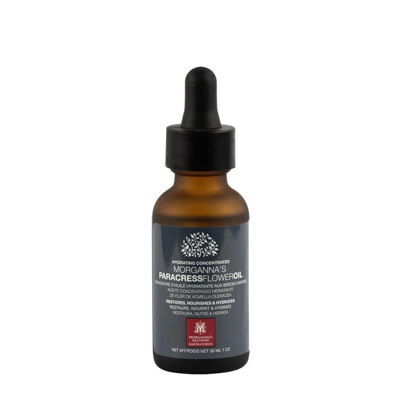 Morganna’s Paracress Organic Oil Restore for expression lines and wrinkles, purest form of Paracress oil, sustainable process, Skin Repair Flower Skincare