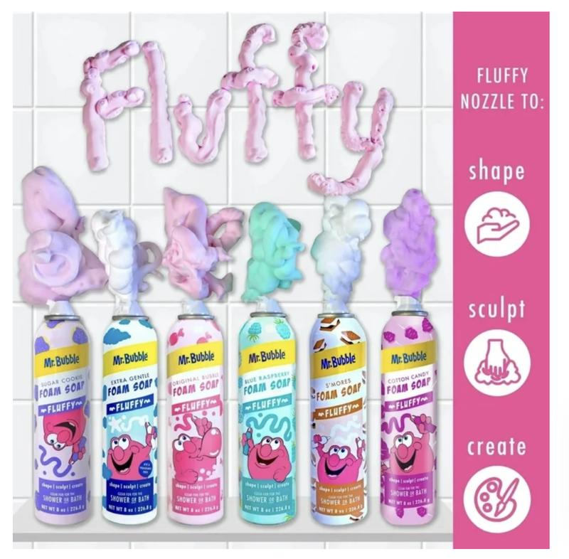 Mr. Bubble Foam Soap Twin Pack, Rotating Colors and Scents, 16 oz.