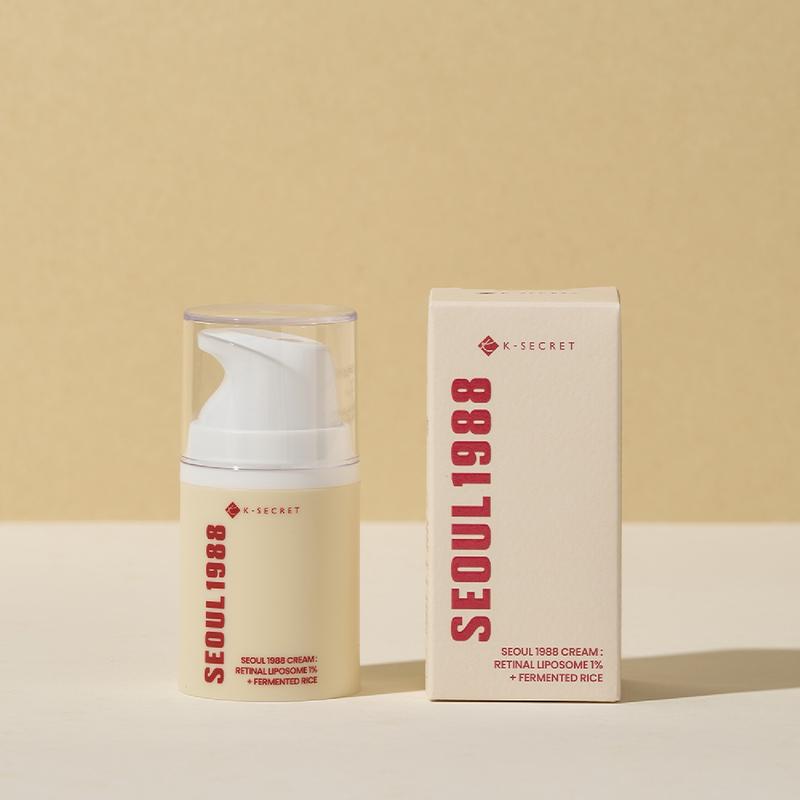 [KSECRET OFFICIAL STORE] SEOUL 1988 CREAM : RETINAL LIPOSOME 1% + FERMENTED RICE 50ml   1.69 fl.oz