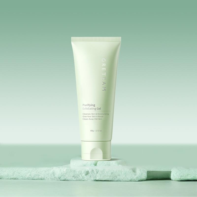 GreTeam Purifying Exfoliating Gel Moisturizing Cleanses Skin Give Your Skin A Boost Clears Away Old Skin,60g   2.12oz