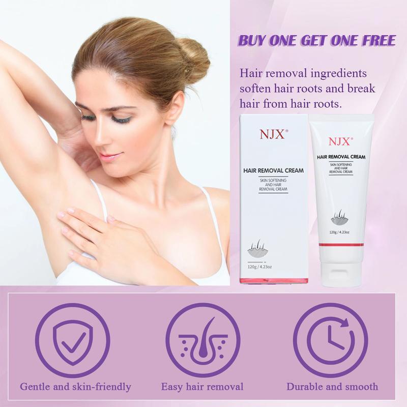 NJX  Hair Removal Cream Painless Hair Removing Depilatory Cream for Men & Women Body Facial Armpit Leg Body Care Wax Comfort Cosmetic