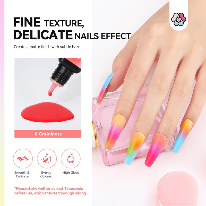 SAVILAND Airbrush Gel Nail Polish In 36 Vibrant Colors Perfect For Creating Stunning Nail Art Without Dilution Ideal For Home Salon DIY Nail Care