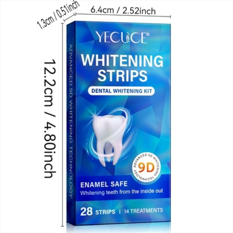 Teeth Brightening Strips, Teeth Polishing Strips, Oral Care Strips for Men & Women, Daily and Travel Oral Care Products, Christmas Gift