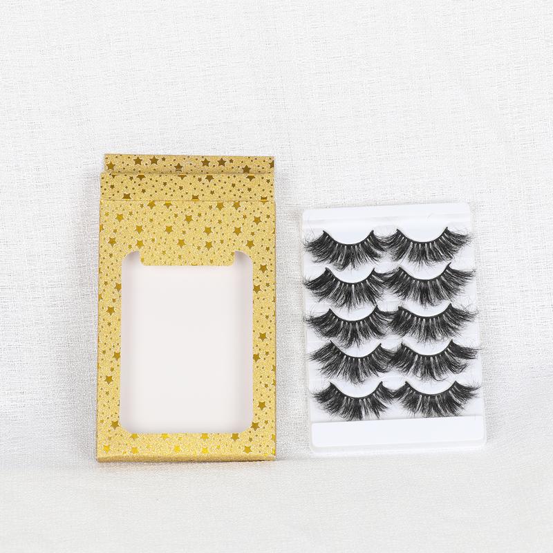 Bling Hair Pairs 3D Faux Mink Lashes Fluffy Soft Full Thick Wispy Natural long False Eyelashes Curly lashes wholesale lashes