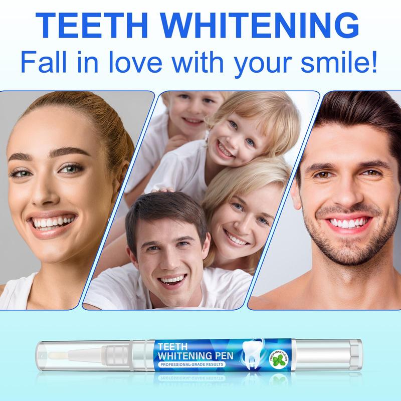 Teeth Brightening Pen, 6 Counts box Teeth Brightening Pens, Professional Teeth Whitening Products for Women & Men, Oral Care Products