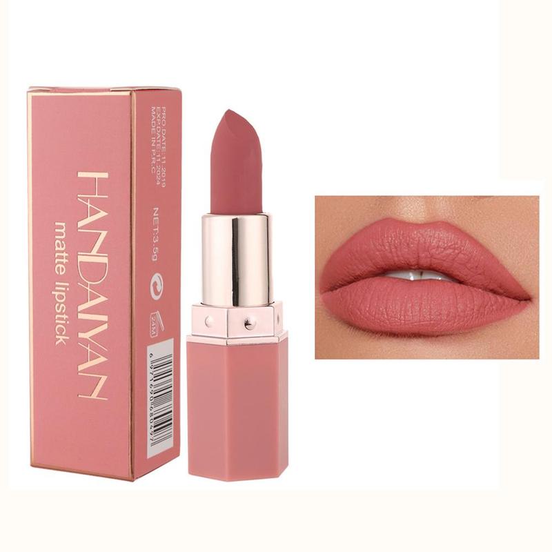 Moisturizing Lipstick, Long Lasting Hydrating Matte Lip Stain, Music Festival Makeup Essentials, Suitable for All Occasions Lip Makeup, Cosmetic Gift