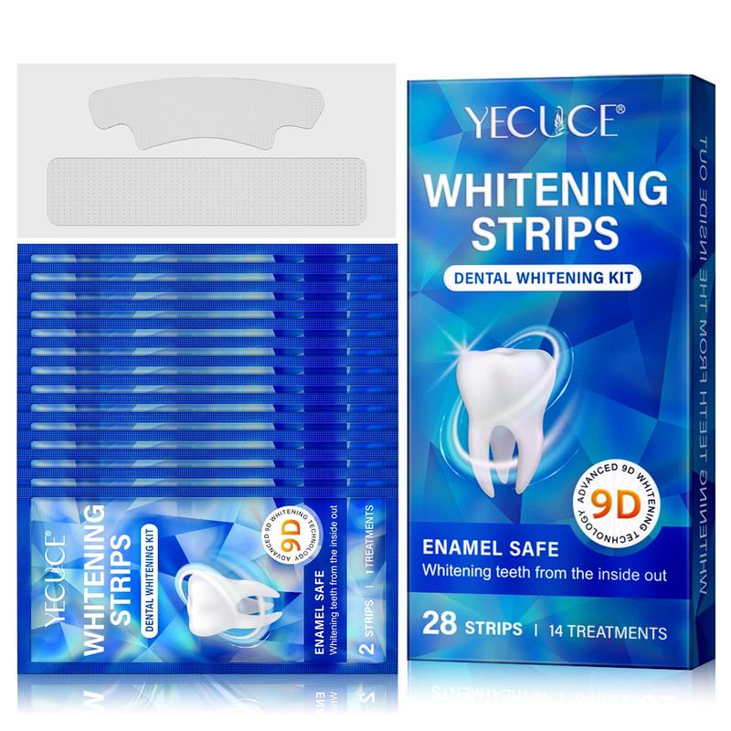 Teeth Brightening Strips, Teeth Polishing Strips, Oral Care Strips for Men & Women, Daily and Travel Oral Care Products, Christmas Gift