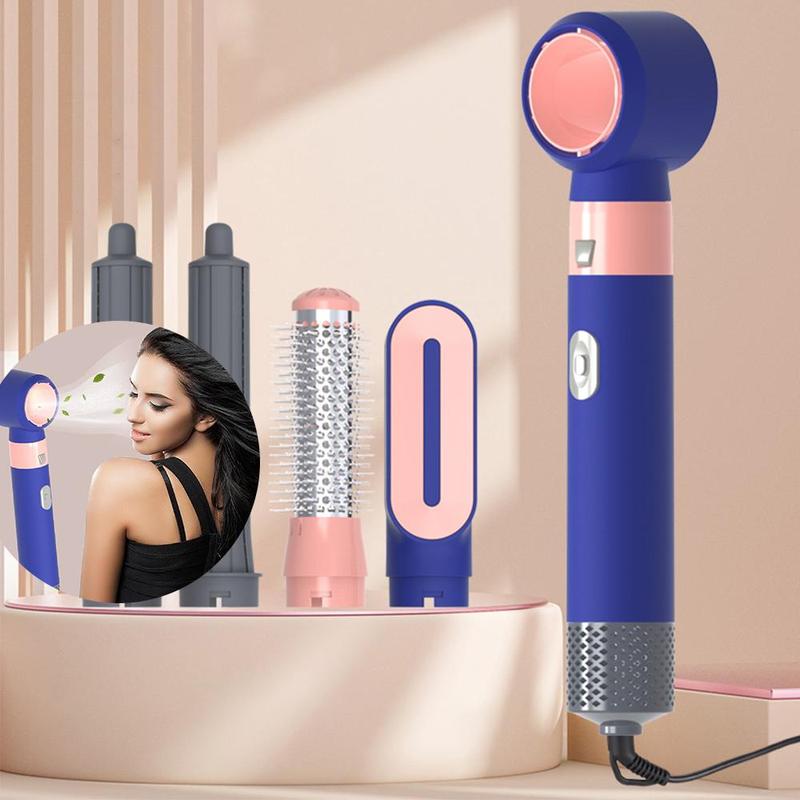 5 in 1 Hair Dryer Brush, 1 Set Multifunctional Hair Hot Air Comb, Automatic Curling Iron, Hair Dryer, Personal Care Appliances for Home Use, Winter & New Year Gift