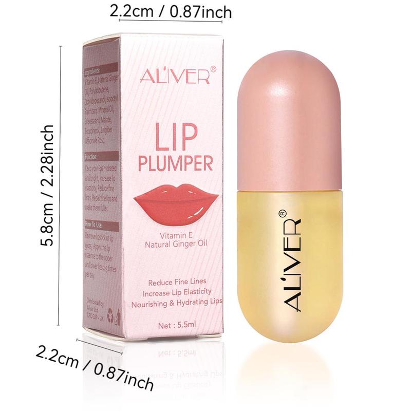 Lip Plumper, Long-lasting Moisturizing & Nourishing Lip Care Essence, Compact and Portable Lip Care Product for Women & Girls