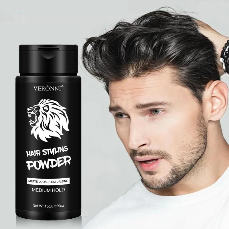 Hair Styling Powder, Quick Oil Control Volumizing Powder, Hair Styling Product for Women & Men, Portable Hair Styling Product for Daily Use