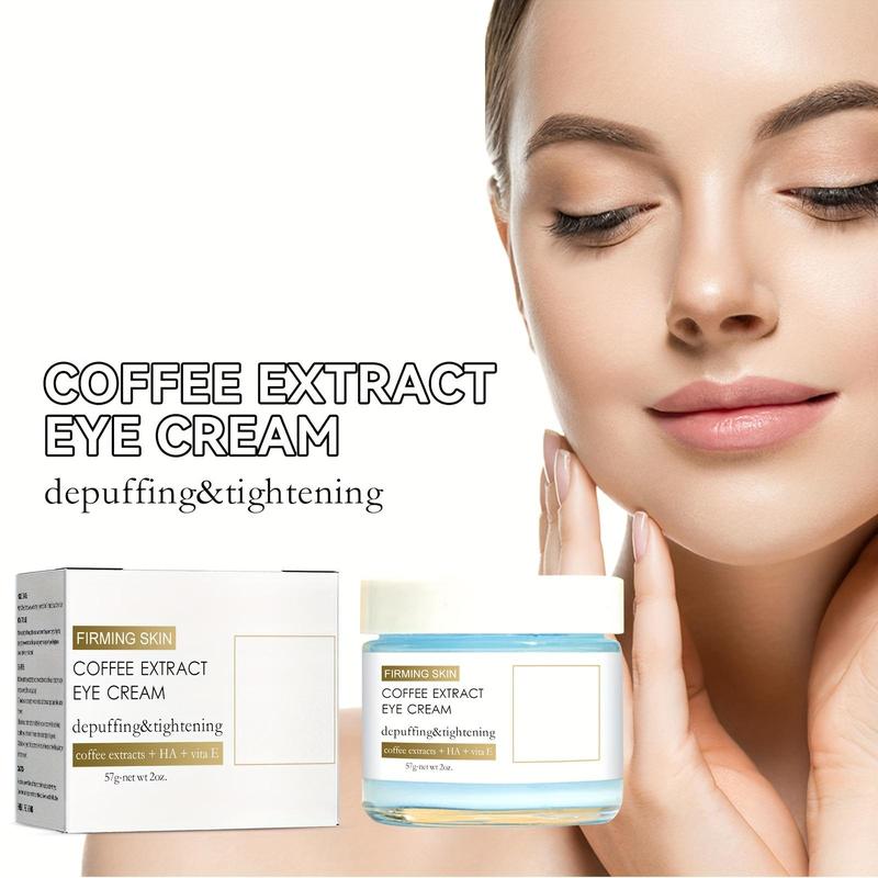 Coffee Extract Eye Cream, Moisturizing & Tightening Eye Cream, Hydrating Eye Care Product for Women & Men Daily Use