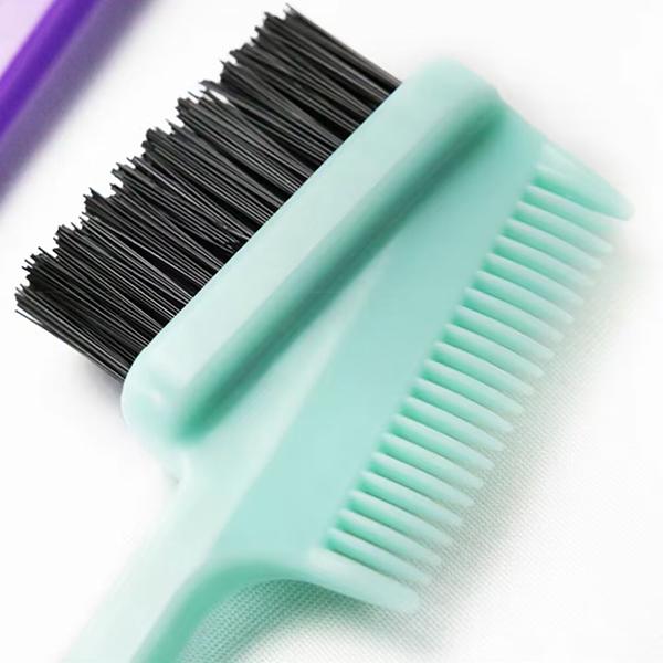 Wavymy Hair 1 Count Stying Edge Comb Double Sided Edge Brush For Edge&Back Burshing,Combing,Sliking Hair Random