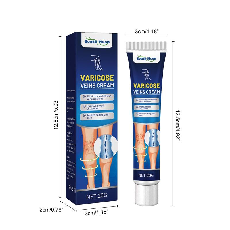 South Moon Vein Massage Varicose Cream Repair earthworm legs to relieve leg blood vessel bulge and varicoidea