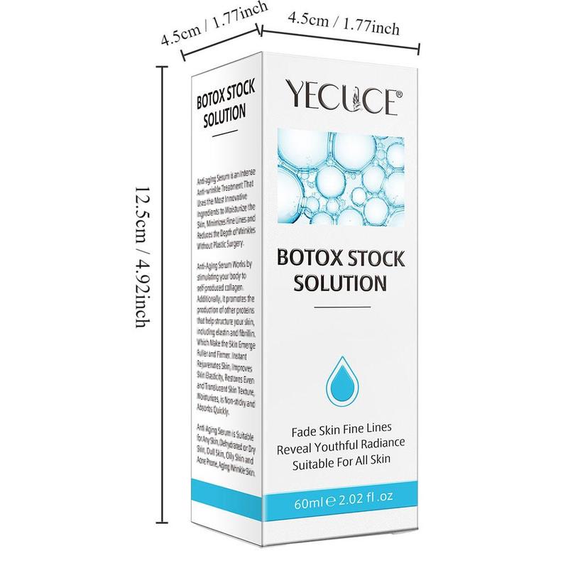 BOTOX Stock Solution Moisturizing Facial Skincare Serum, Brightening & Firming Facial Essence, Beauty & Personal Care Product, Christmas Gift