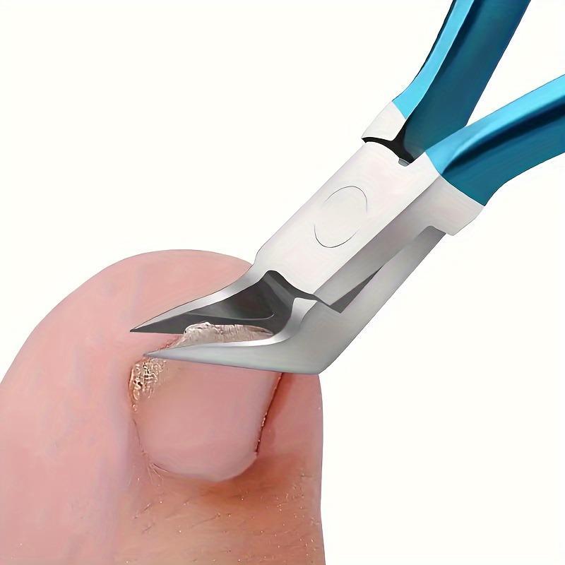 Stainless Steel Nail Clipper, Safety Nail Trimmer for Thick Nails, Professional Sharp Nail Clipper, Manicure & Pedicure Tool for Home Use