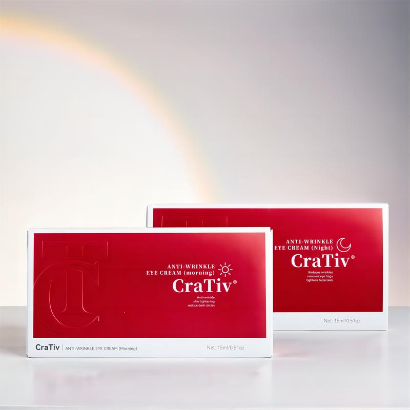 CraTiv Advanced Repair Eye Cream (Morning&Night) Eyes makes skin feel smoother, moisturizes skin for a younger appearanc-15 ml