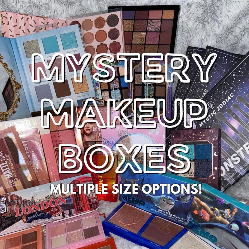 Full-Sized Makeup Mystery Beauty Box - Affordable Makeup Kit, Beauty Gift Sets, Beauty Bundles, Ideal Gifts for Makeup Lovers, Gifts for Her