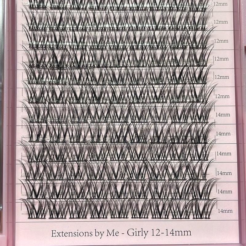 Eyeshine Girly (black 12-14mm) Lash clusters only glue sold separately