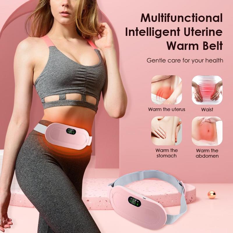 Portable Uterus Warmer Belt, 1 Count Cordless Massage Waist Belt, Electric Massage Belly Band, Gift for Women, Mothers Day Gifts