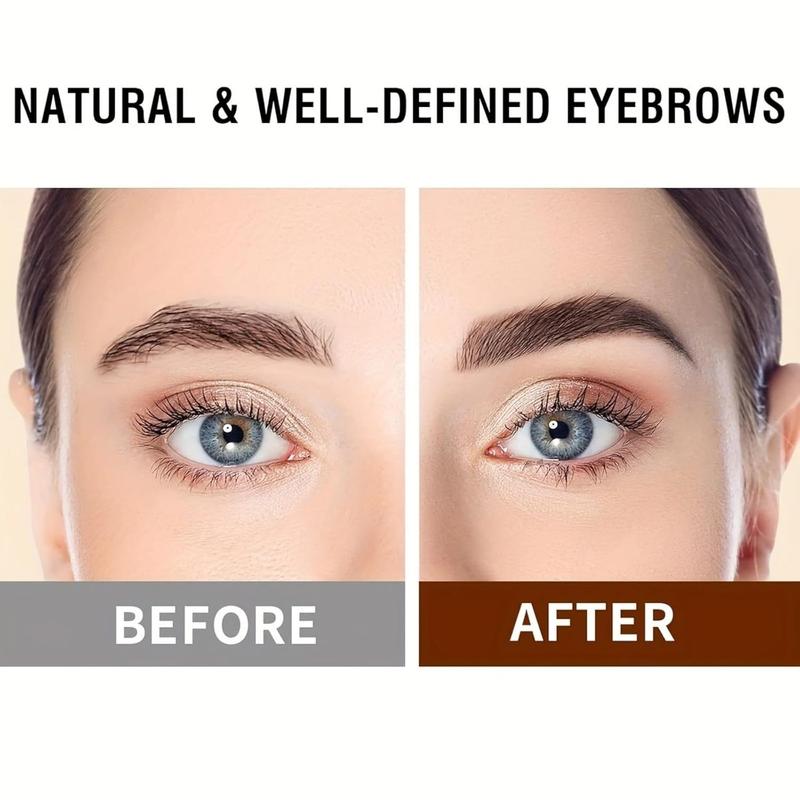 [HANDAIYAN] No Budge 4 tip Applicator Eyebrow Pencil Magical - Long-Lasting Formula