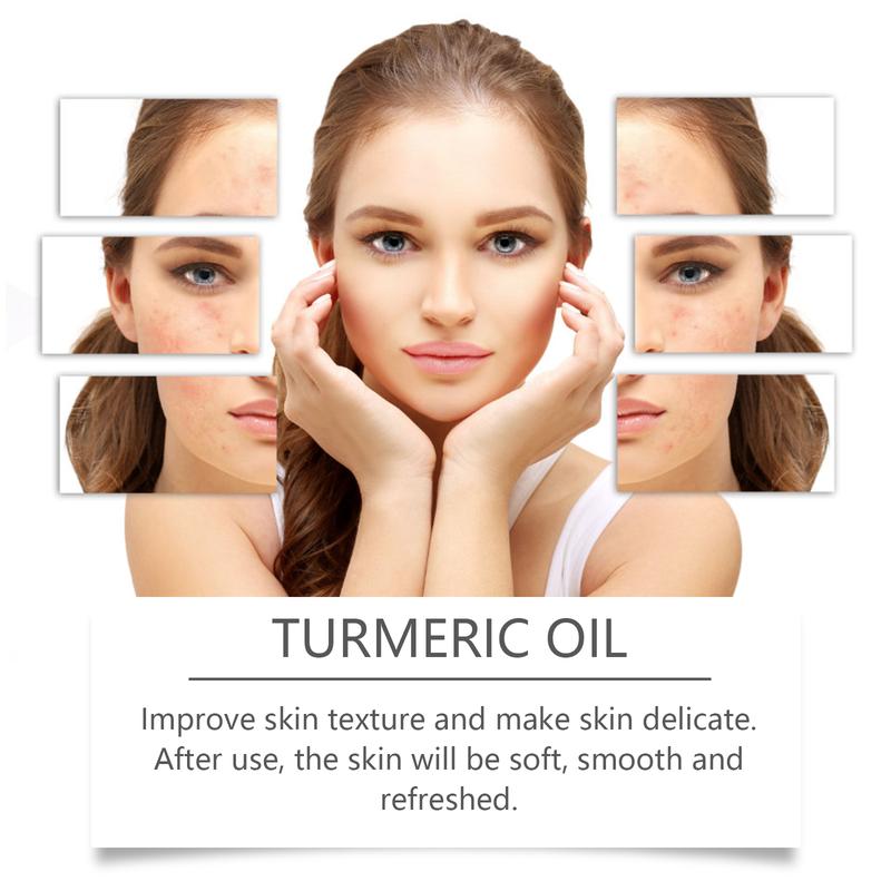 EELHOE Turmeric Facial Oil hydrates, moisturizes, repairs, delicate, and moisturizes the skin skin