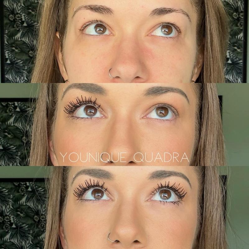 Younique Quadra 4 in 1 serum primer tubing mascara    Makeup Lash Serum Peptide Nourishing Luxury