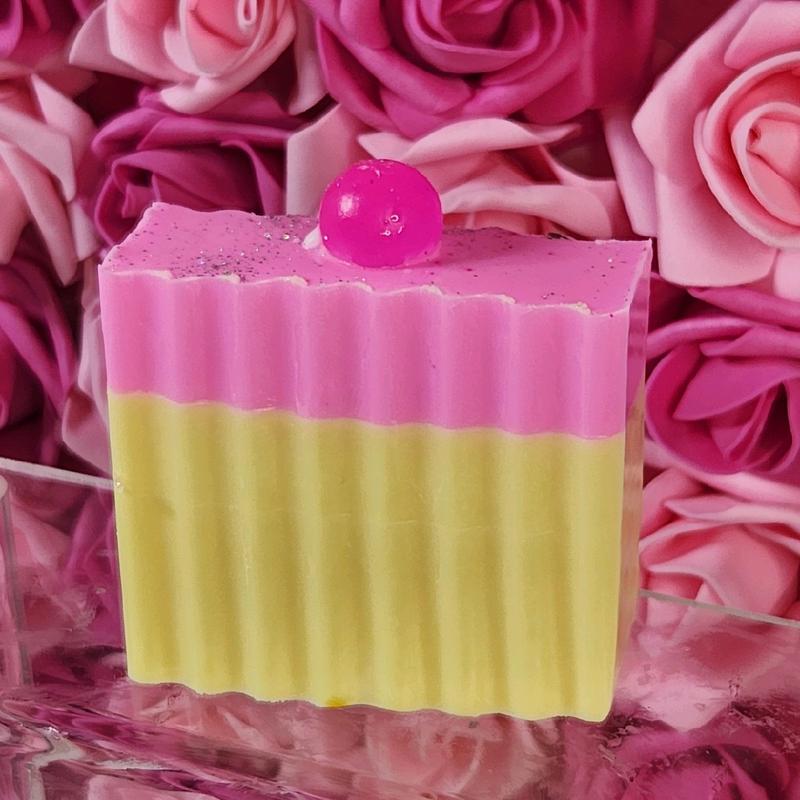 Sugar Cookie Handmade All Natural Goat Milk & Shea Butter Soap Makeup Brush Cleaner. Cute Handcrafted Soap. Yoni Soap Bar