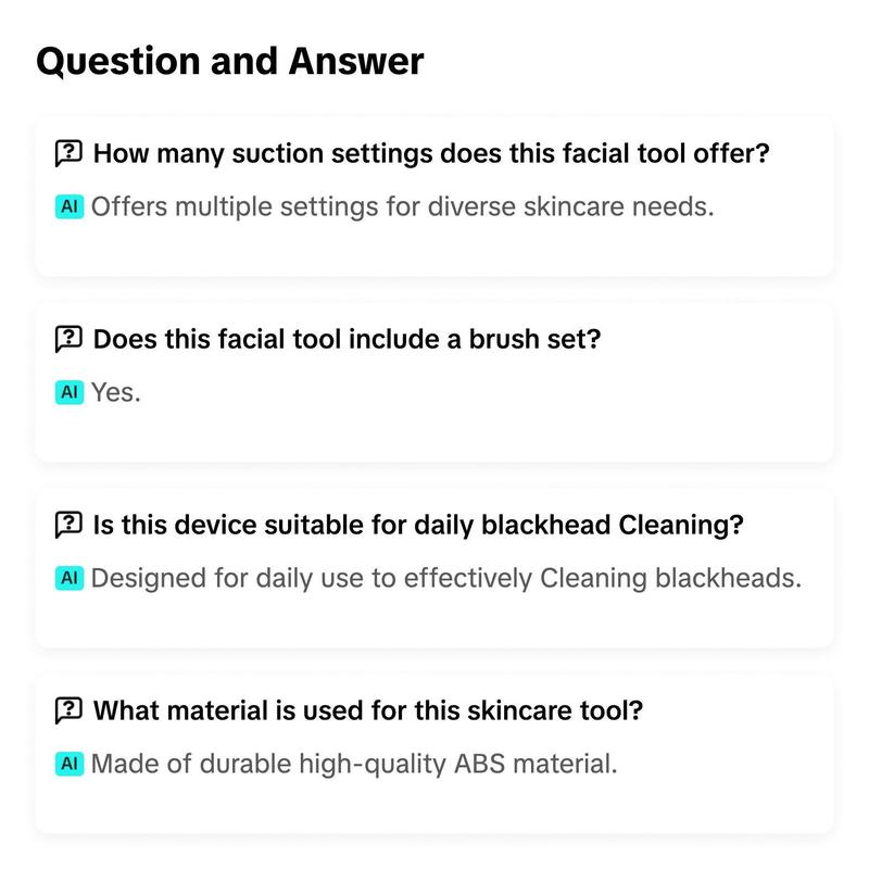 Multifunctional  Blackheads Vacuum  Cleaning Skincare Tool, Electric Black Removal Extractor, Deep Cleansing Tool for Blackhead & Pore, Skincare Tool, Halloween Christmas Gift, Winter Gift, Fall Essentials