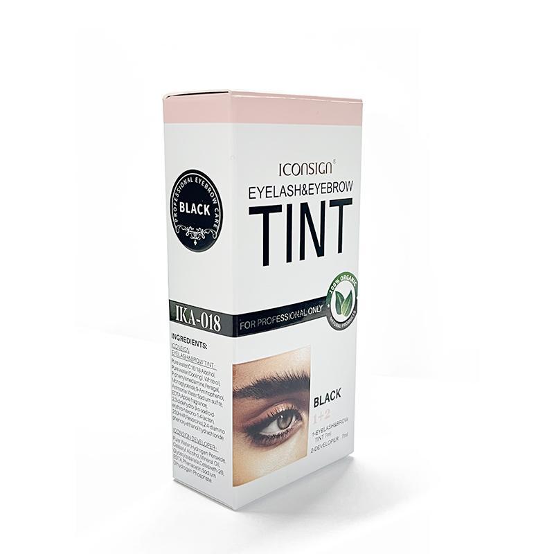 Eyebrow Tint Kit, 1 Set Eyebrow Tinting Kit, Long Lasting Eyebrow Tinting Kit, Professional Makeup Accessories for Women