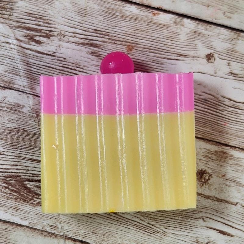 Sugar Cookie Handmade All Natural Goat Milk & Shea Butter Soap Makeup Brush Cleaner. Cute Handcrafted Soap. Yoni Soap Bar