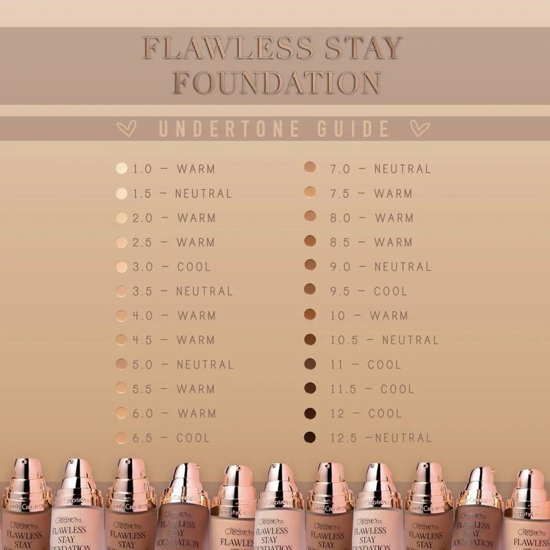 Beauty creations Flawless stay liquid foundation