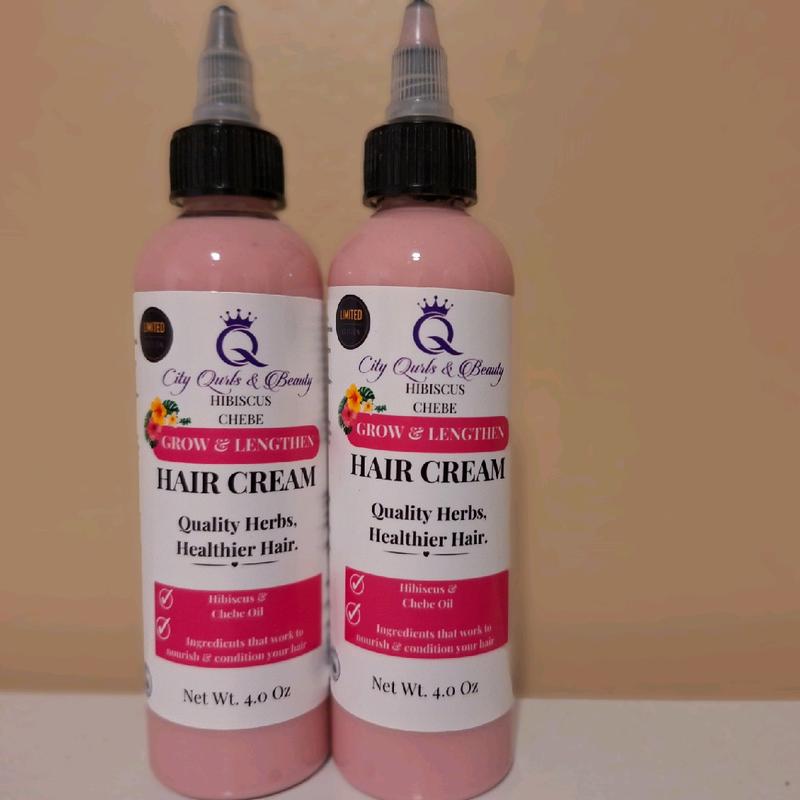 Hibiscus Shea & Chebe Hair Cream Length Retention Moisture