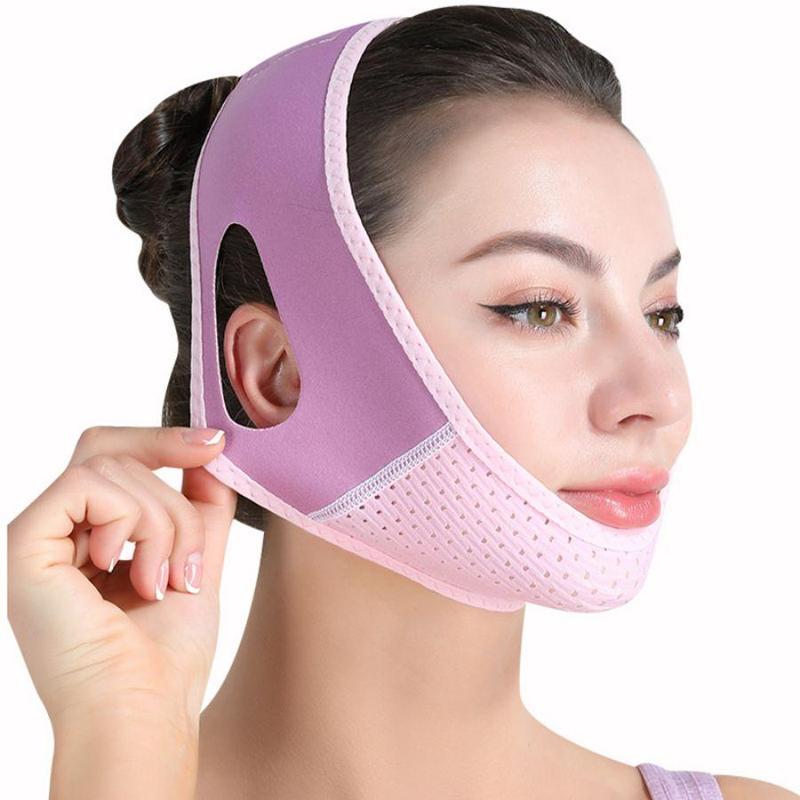 V-shaped Face Lifting Belt, 1 Count Sleeping Face Firming Band, Face Training Band, Massage Tool for Beauty & Personal Care, Christmas Gift