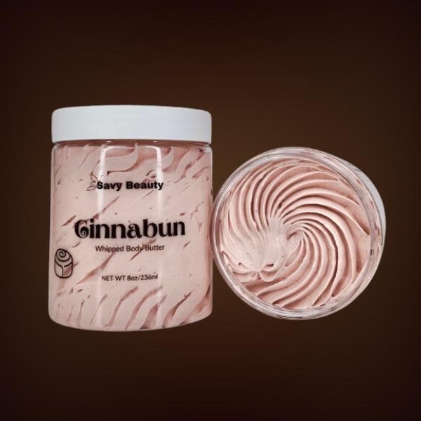 Savy Beauty- Cinnabun- Whipped Body Butter & Whipped Sugar Scrub Bundle Body Care Lightweight