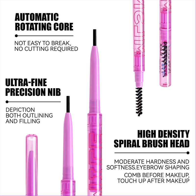 Waterproof Eyebrow Pencil with Brush, 1 Count Long Lasting Eyebrow Pencil, Eye Brow Makeup Tool, Makeup Accessories for Women