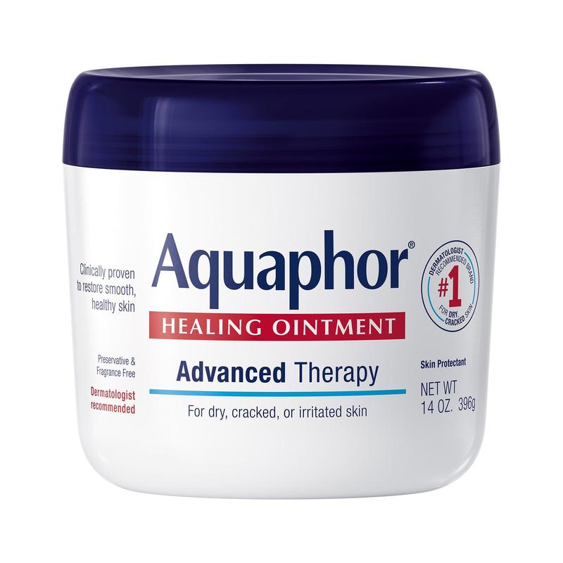 Trending Beauty Hacks: Aquaphor Healing Ointment Advanced Therapy Skin Protectant, Dry Skin Body Moisturizer 14 Oz Jar,  Aquaphor Healing Balm Stick 0.65 Oz Stick, and Aquaphor Healing Ointment 7 Oz Tube