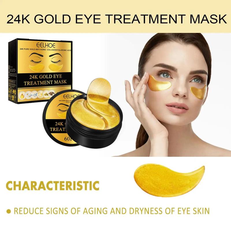 EELHOE Eye Mask Eye Patch Moisturizing, Brightening, Firming Light Lines, Dark Circles and Correcting Fine Lines, Christmas Gift